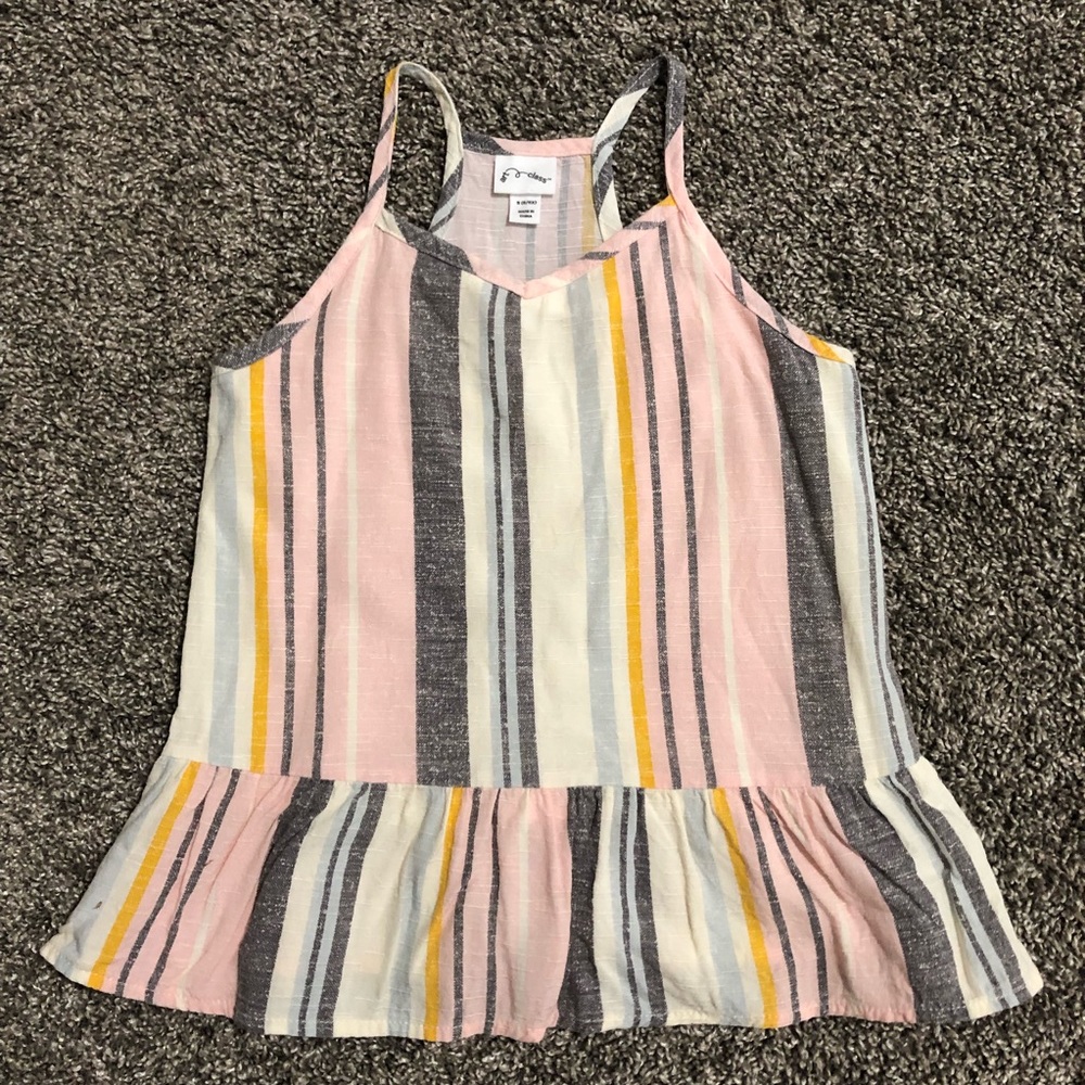Art Class girls tank top sz S 6/6X